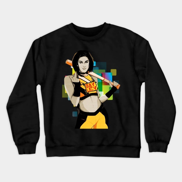 Bayley with stick Crewneck Sweatshirt by Stars A Born